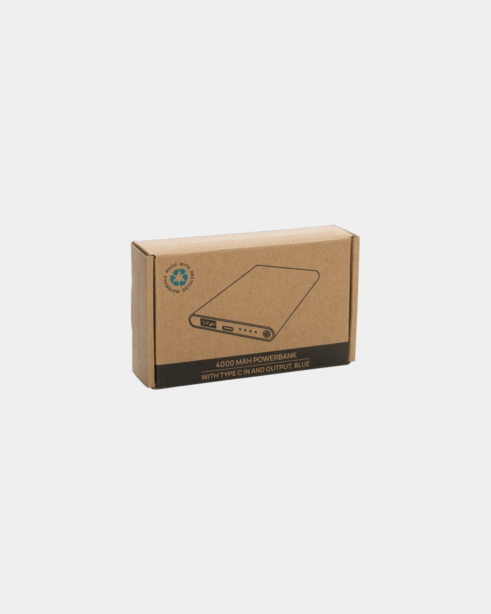 Powerbank 4000mAh en plastique recyclé à personnaliser - 23