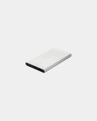 Powerbank 4000mAh en plastique recyclé à personnaliser - Argent