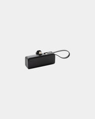 Powerbank 3000mAh en plastique recyclé à personnaliser - Noir