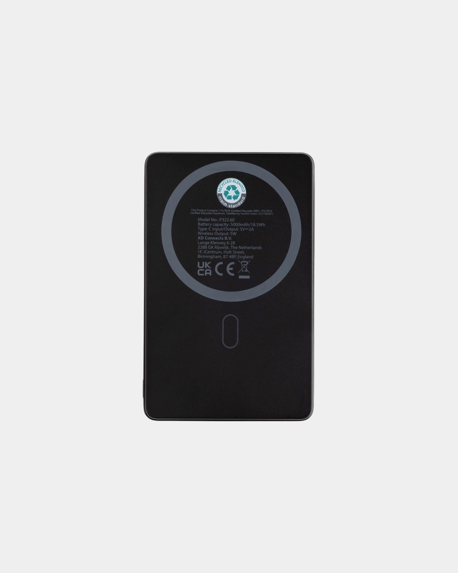 Powerbank aluminium recyclé 5000mAh à personnaliser - 4