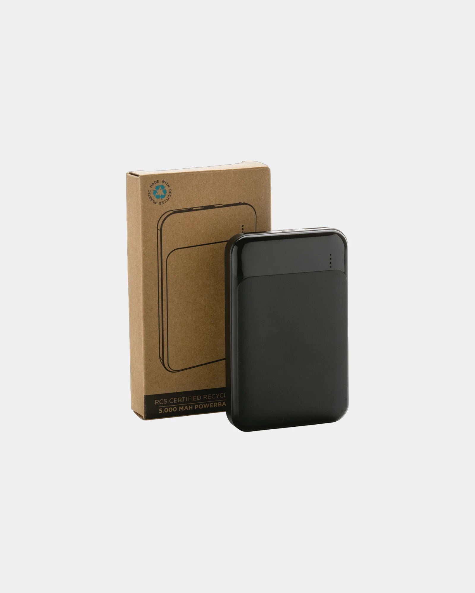 Powerbank 5000 mAh en plastique recyclé à personnaliser - 4
