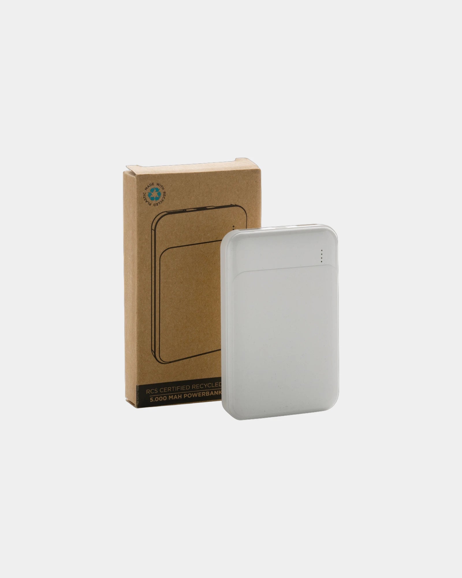 Powerbank 5000 mAh en plastique recyclé à personnaliser - 11