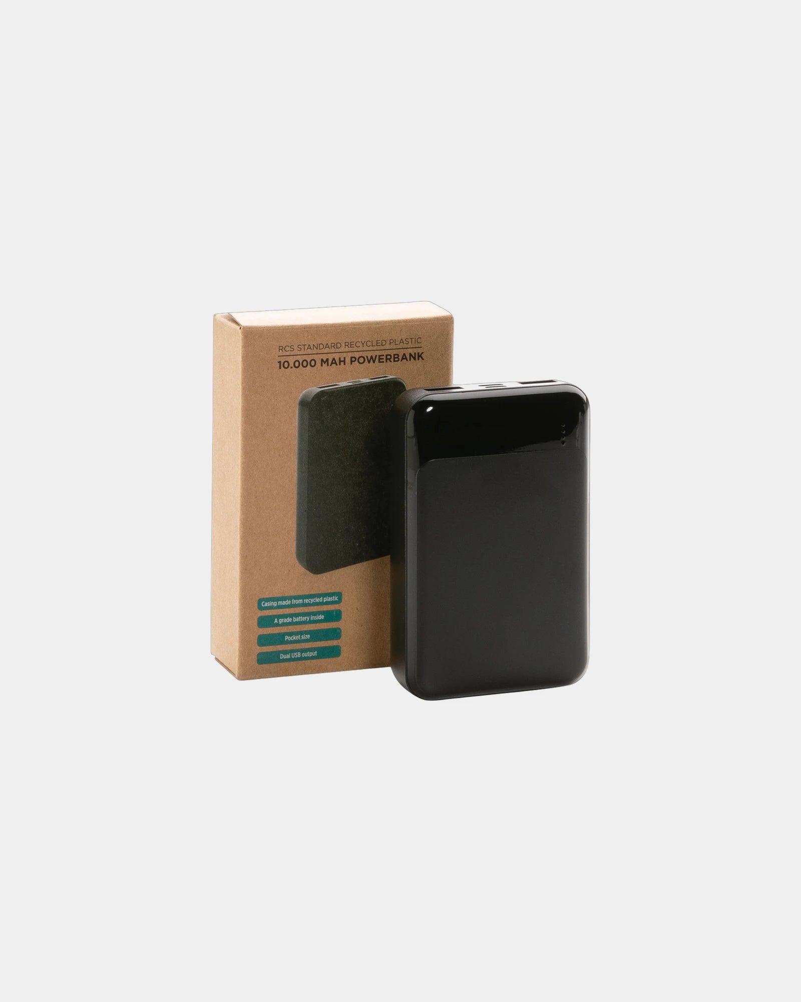 Batterie de secours 10.000 mAh en plastique recyclé à personnaliser - 4