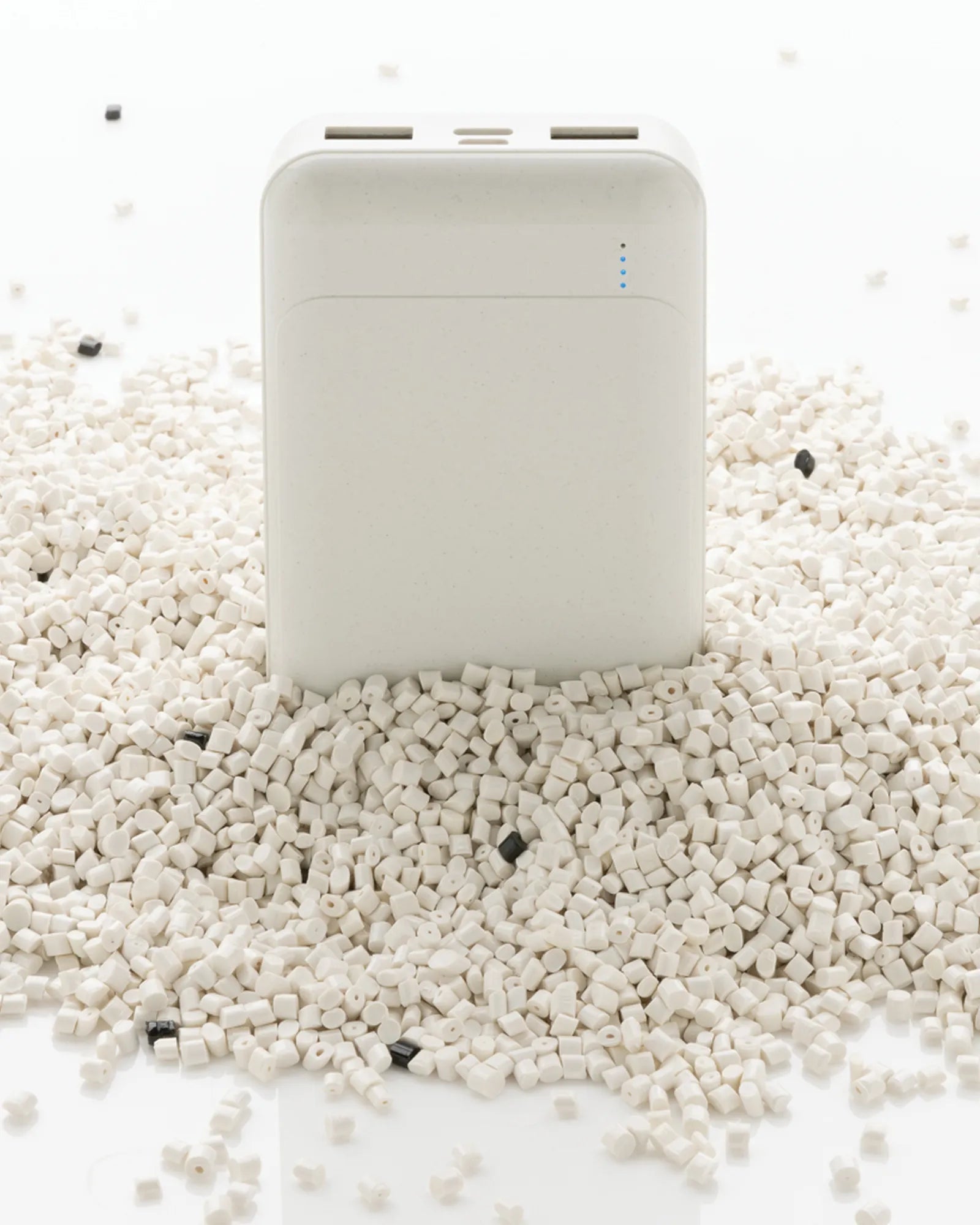 Batterie de secours 10.000 mAh en plastique recyclé à personnaliser - 17
