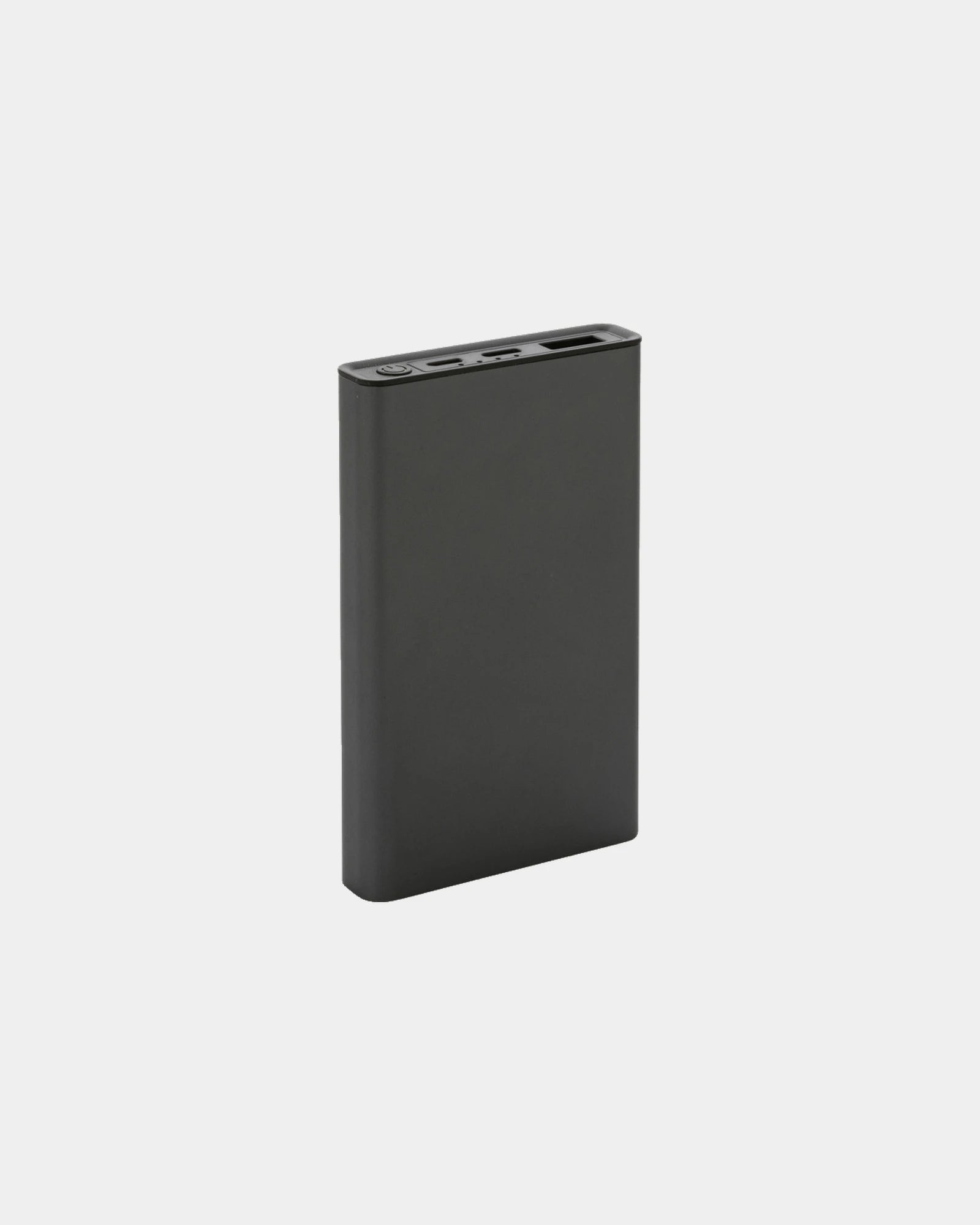 Powerbank aluminium recyclé 5000 mAh à personnaliser - Gris