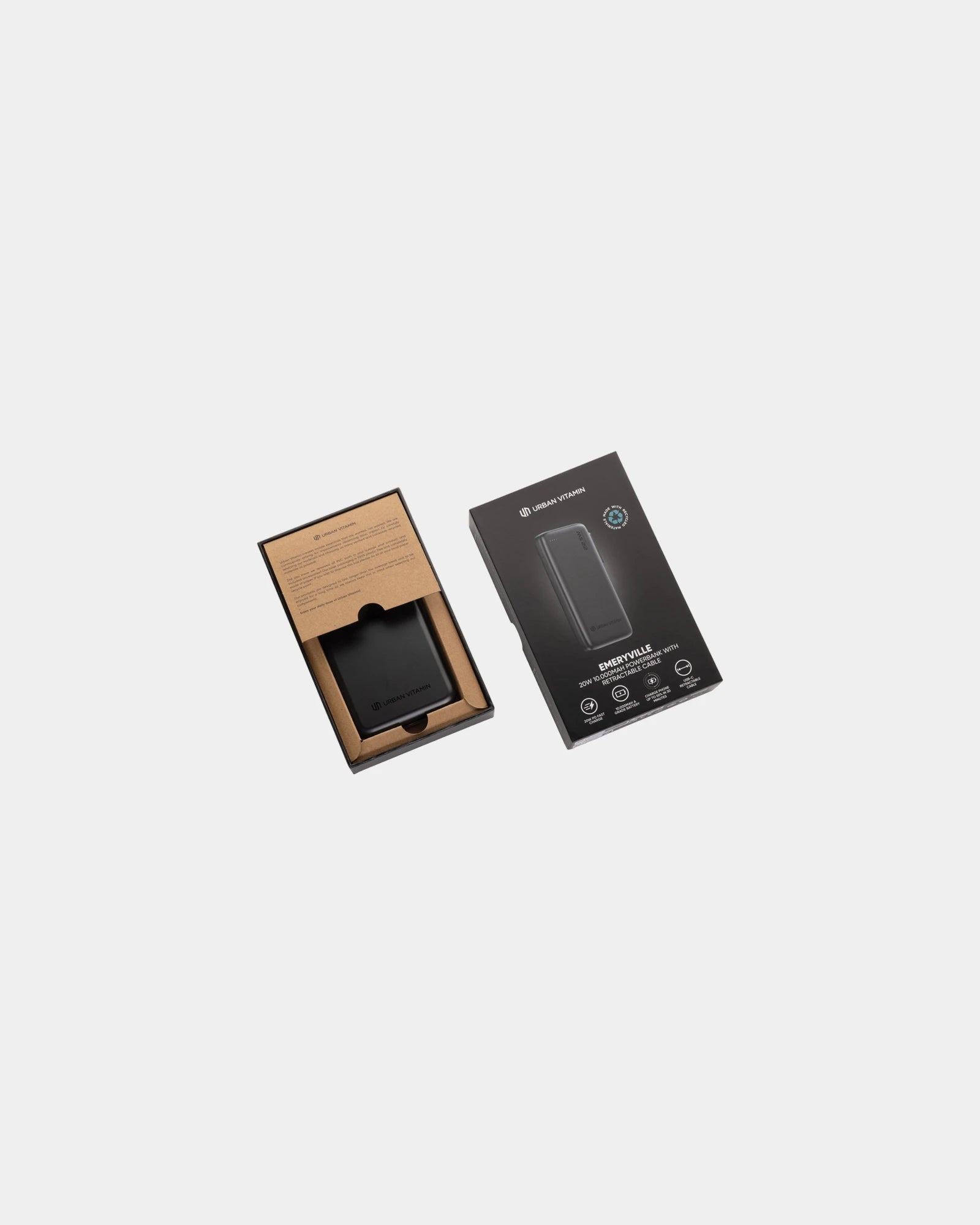 Powerbank 10.000 mAh Urban Vitamin Emeryville à personnaliser - 1