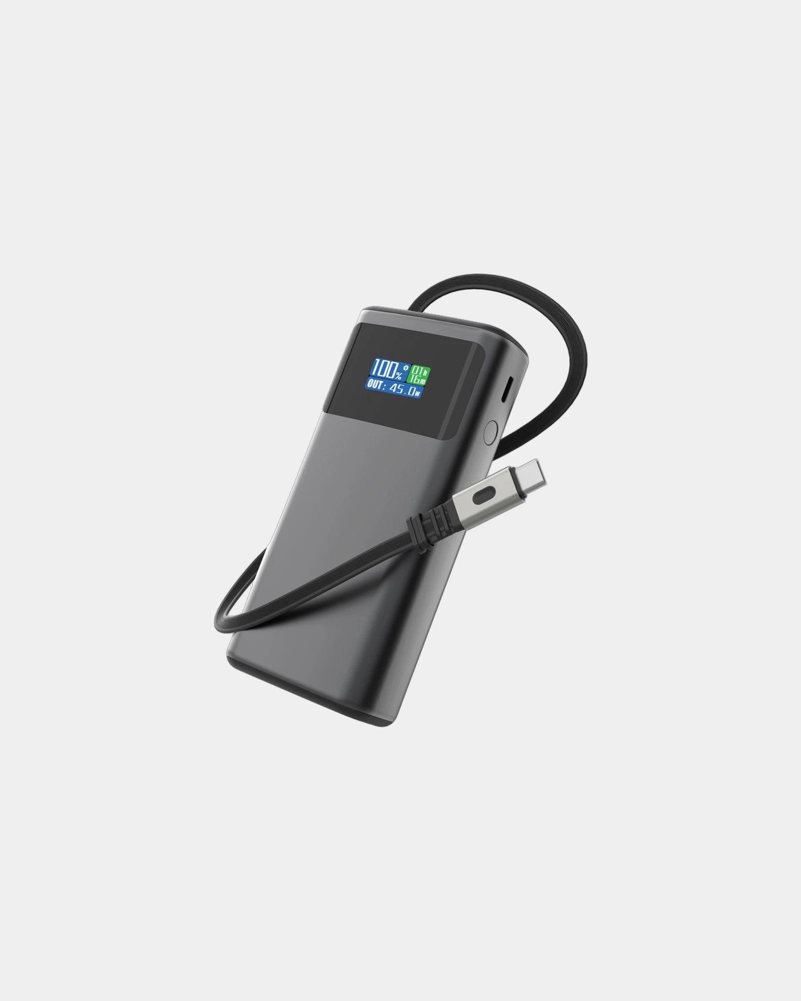 Powerbank 10.000mAh gris à personnaliser - 3