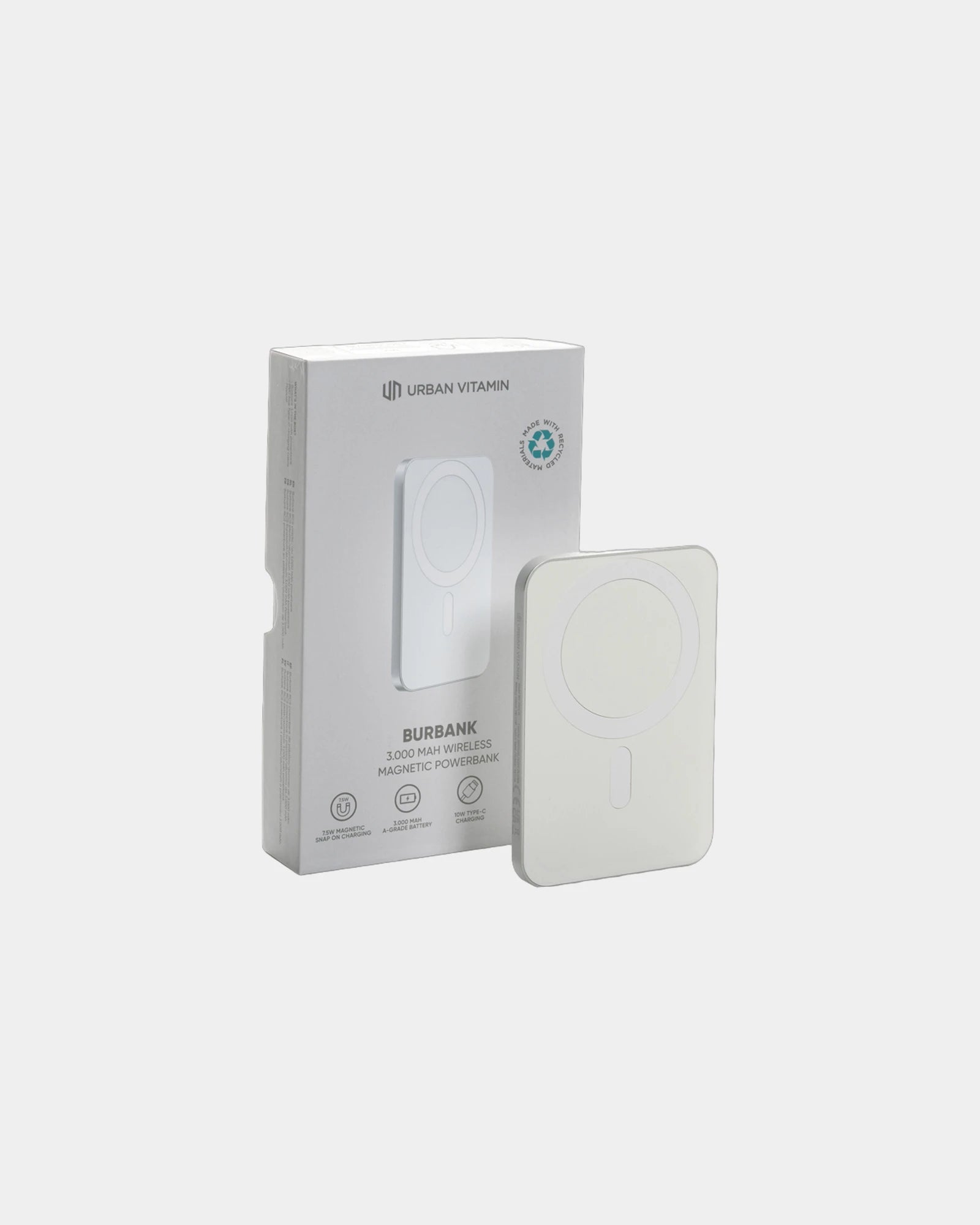 Powerbank 3000mAh aluminium recyclé Urban Vitamin à personnaliser - 13