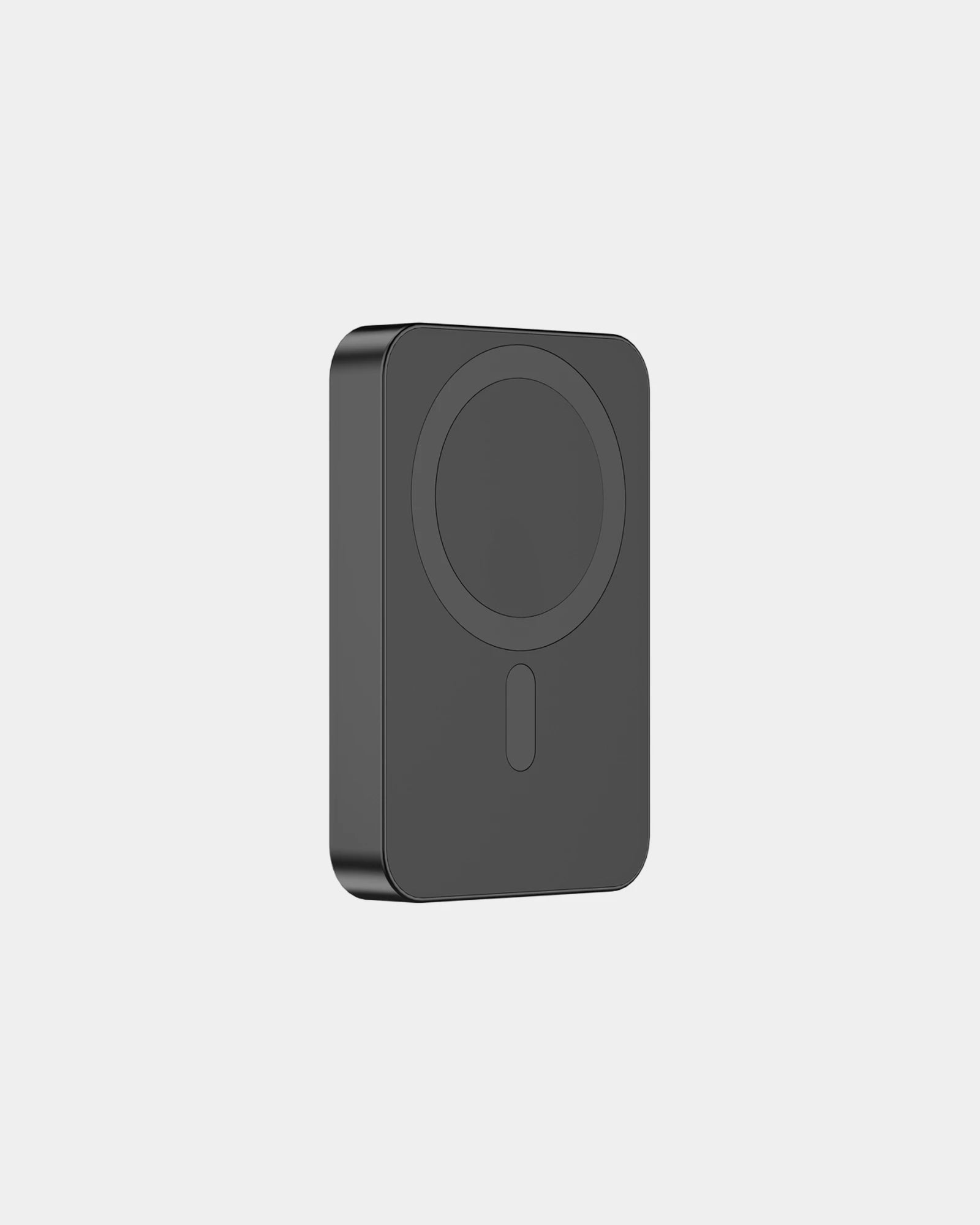 Powerbank aluminium recyclé Urban Vitamin Compton à personnaliser - Noir