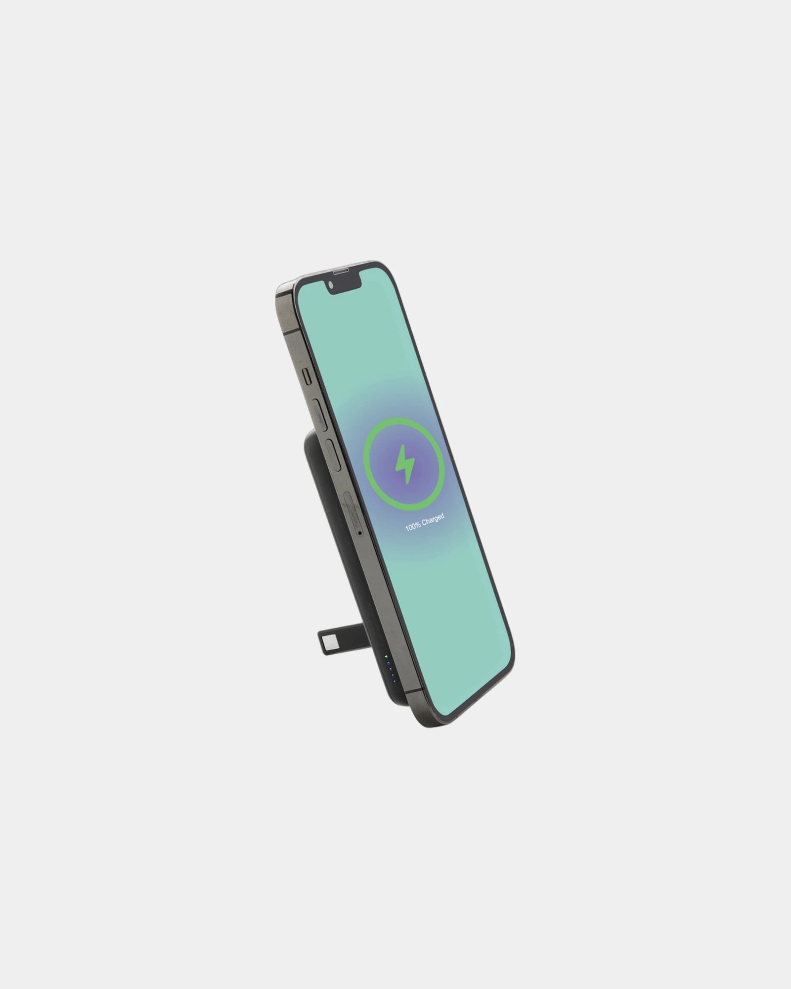 Powerbank 5000mAh bambou et ABS recyclé à personnaliser - 2
