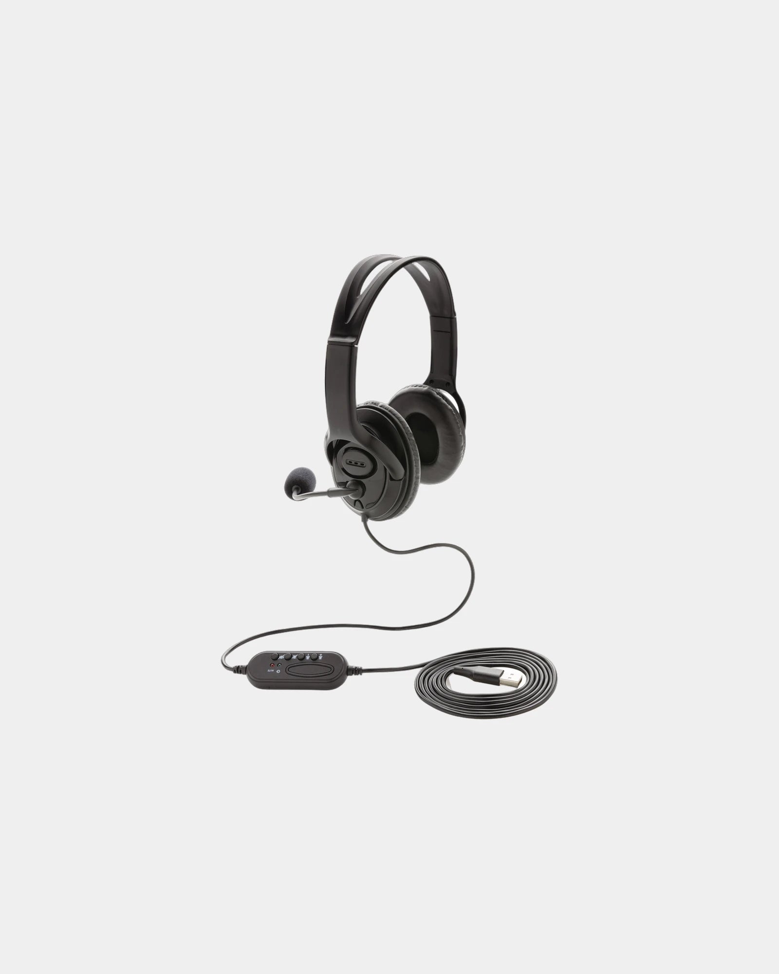 Casque audio ABS noir à personnaliser - 1