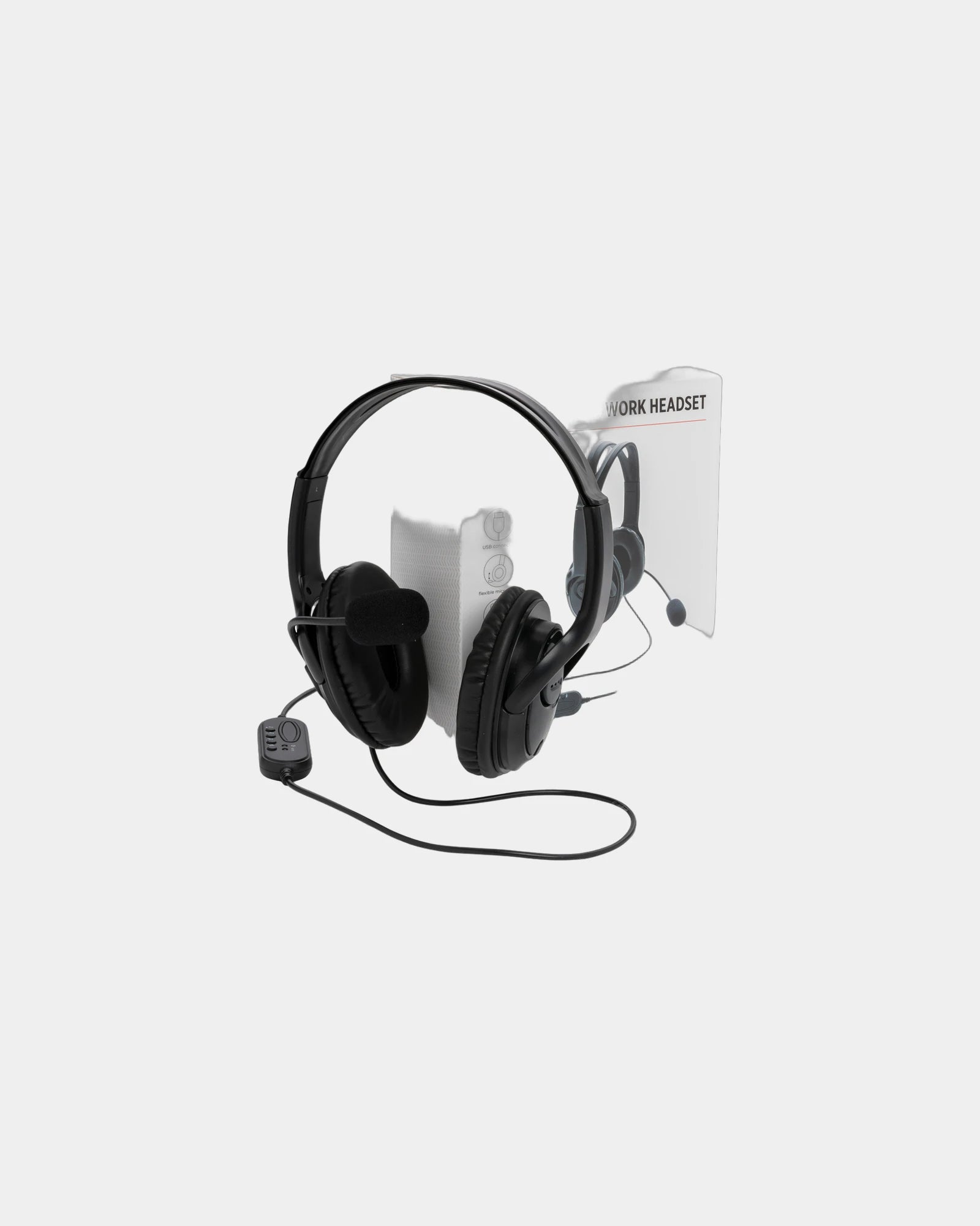Casque audio ABS noir à personnaliser - 4