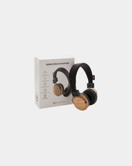 Casque audio en bambou à personnaliser - 7