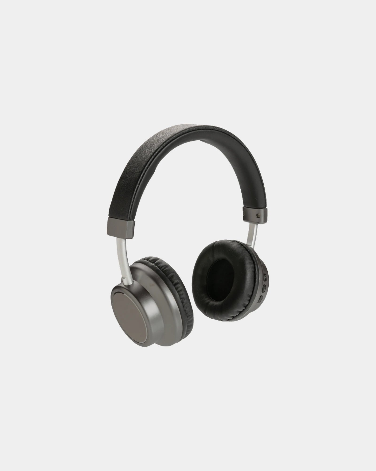 Casque audio sans fil aluminium à personnaliser - Gris