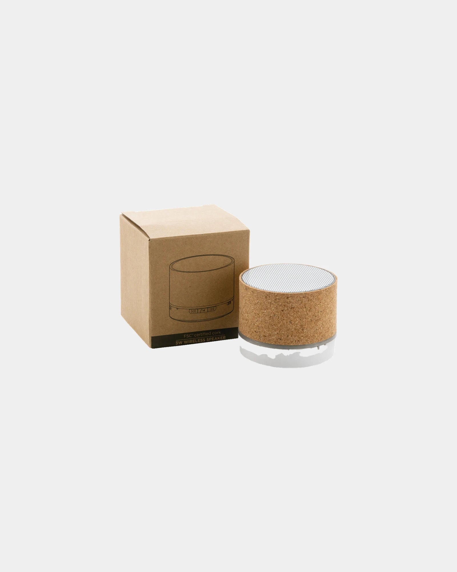 Haut-parleur liège 3W à personnaliser