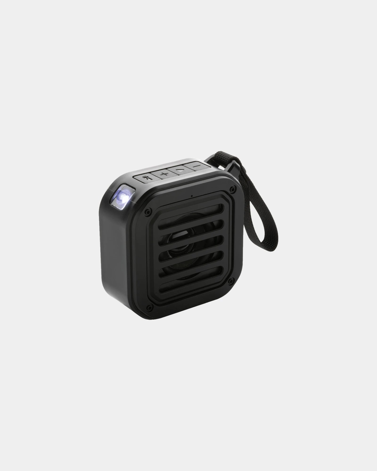 Enceinte solaire 3W ABS recyclé à personnaliser - Noir