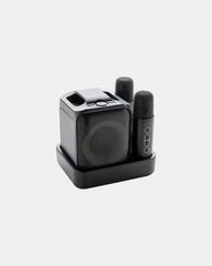 Set karaoké ABS recyclé RCS SingVIBE à personnaliser - Noir