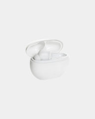 Ecouteurs hybrides ANC/ENC en plastique recyclé à personnaliser - Blanc