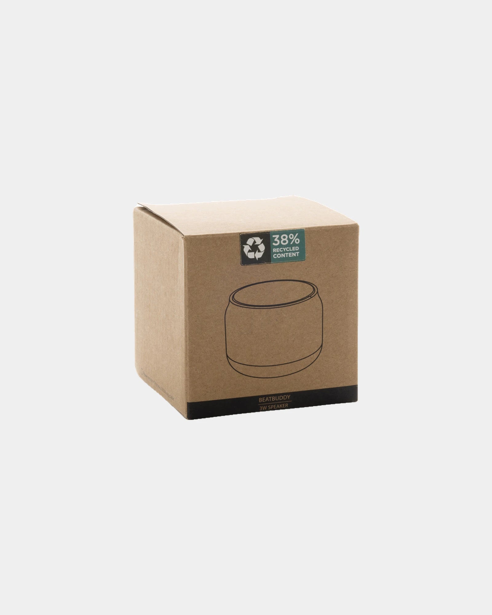 Enceinte haut-parleur ABS recyclé BeatBuddy à personnaliser