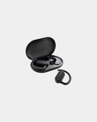 Écouteurs sans fil ABS recyclé RCS Fitsound à personnaliser - Noir
