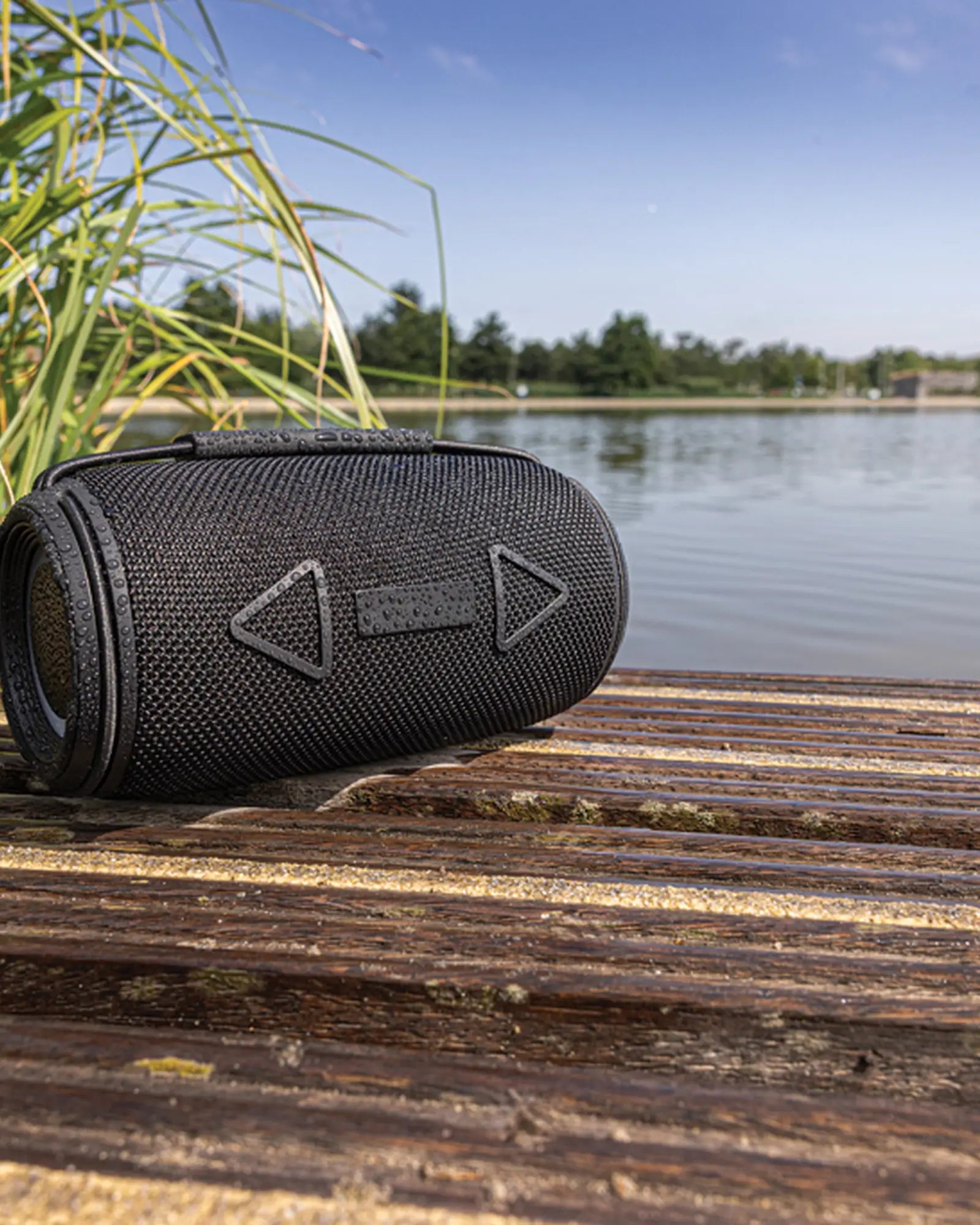 Enceinte étanche IPX4 plastique recyclé 16W à personnaliser - 9