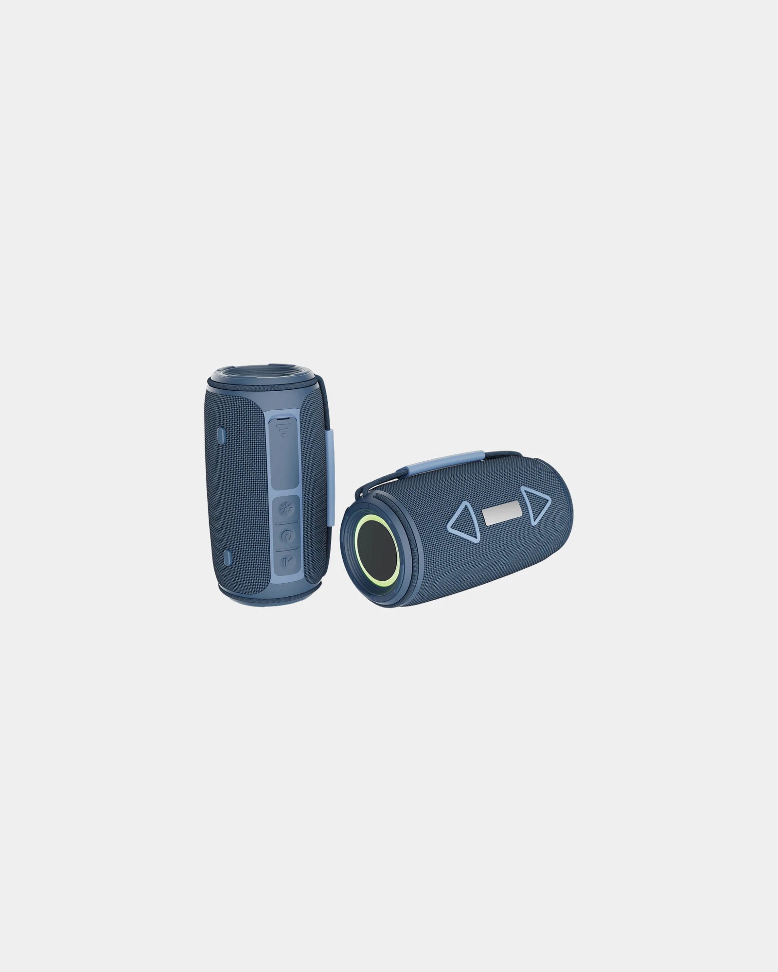 Enceinte étanche IPX4 plastique recyclé 16W à personnaliser - Bleu