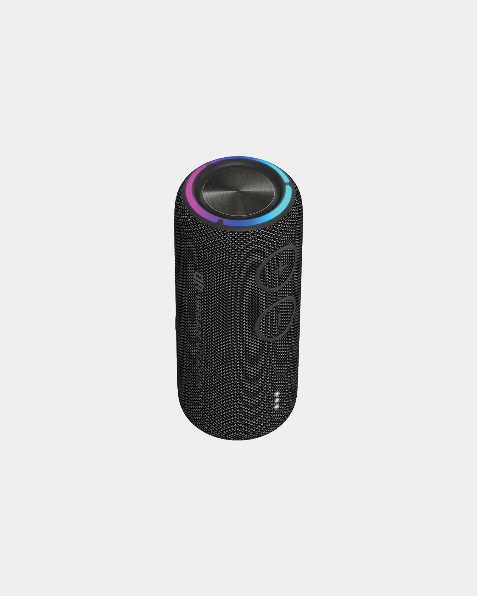 Enceinte 30W ABS recyclé Urban Vitamin Pacific Grove à personnaliser - Noir
