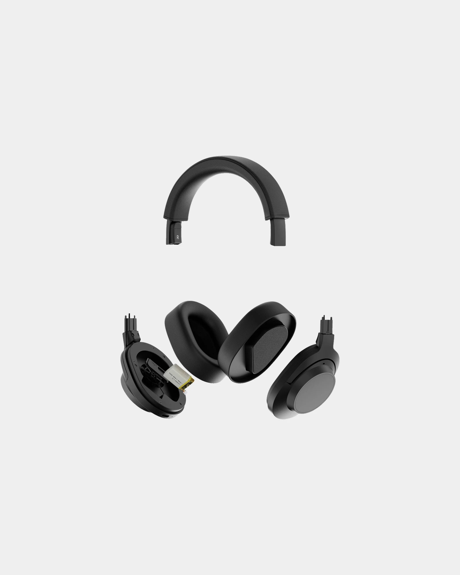 Casque ANC sans fil réparable plastique recyclé Urban Vitamin Irvine à personnaliser