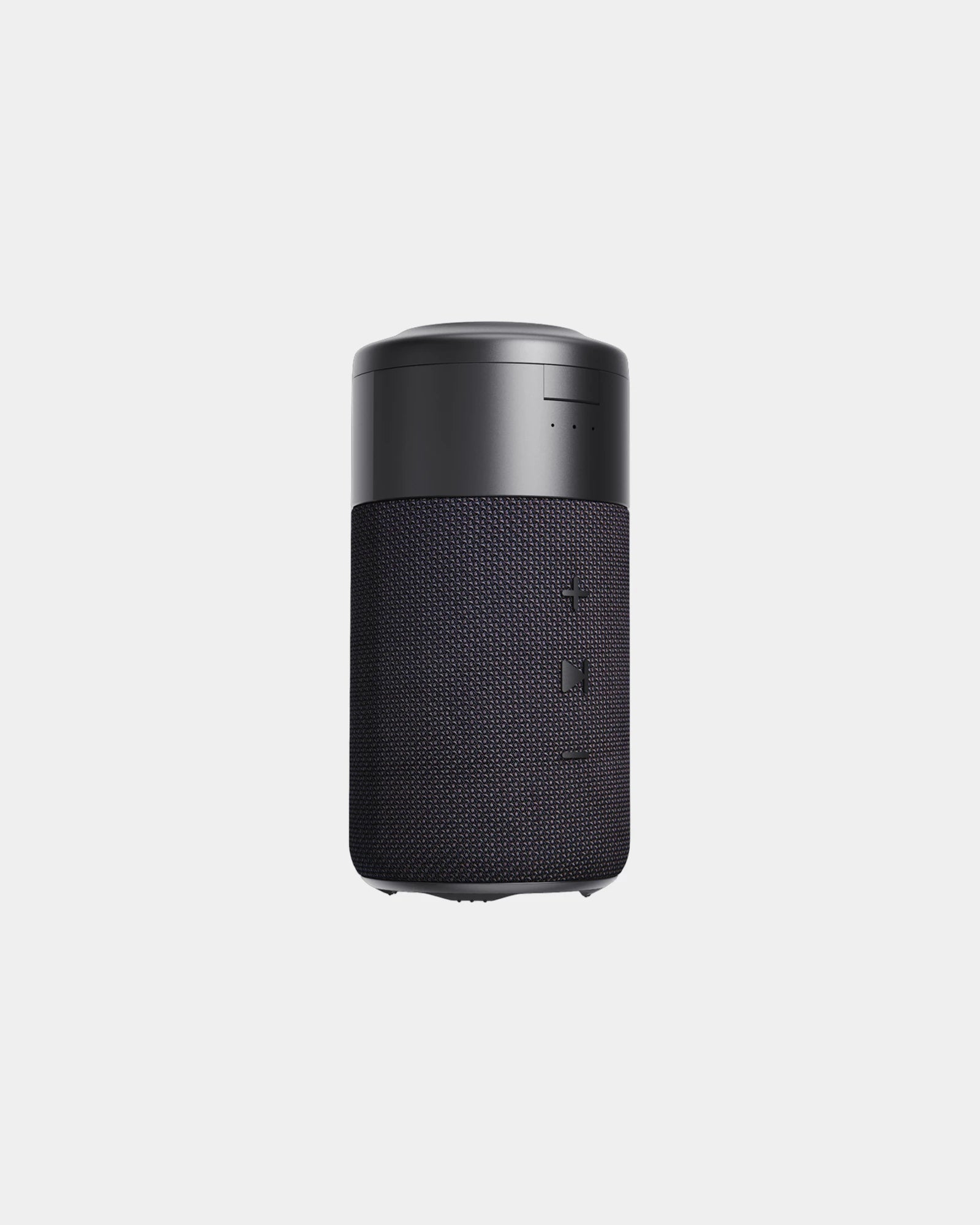 Enceinte 10W avec chargeur en rPET Urban Vitamin Anaheim à personnaliser - Noir