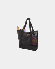 Tote bag isotherme 2 en 1 en rPET AWARE™ Iqlo à personnaliser - Noir