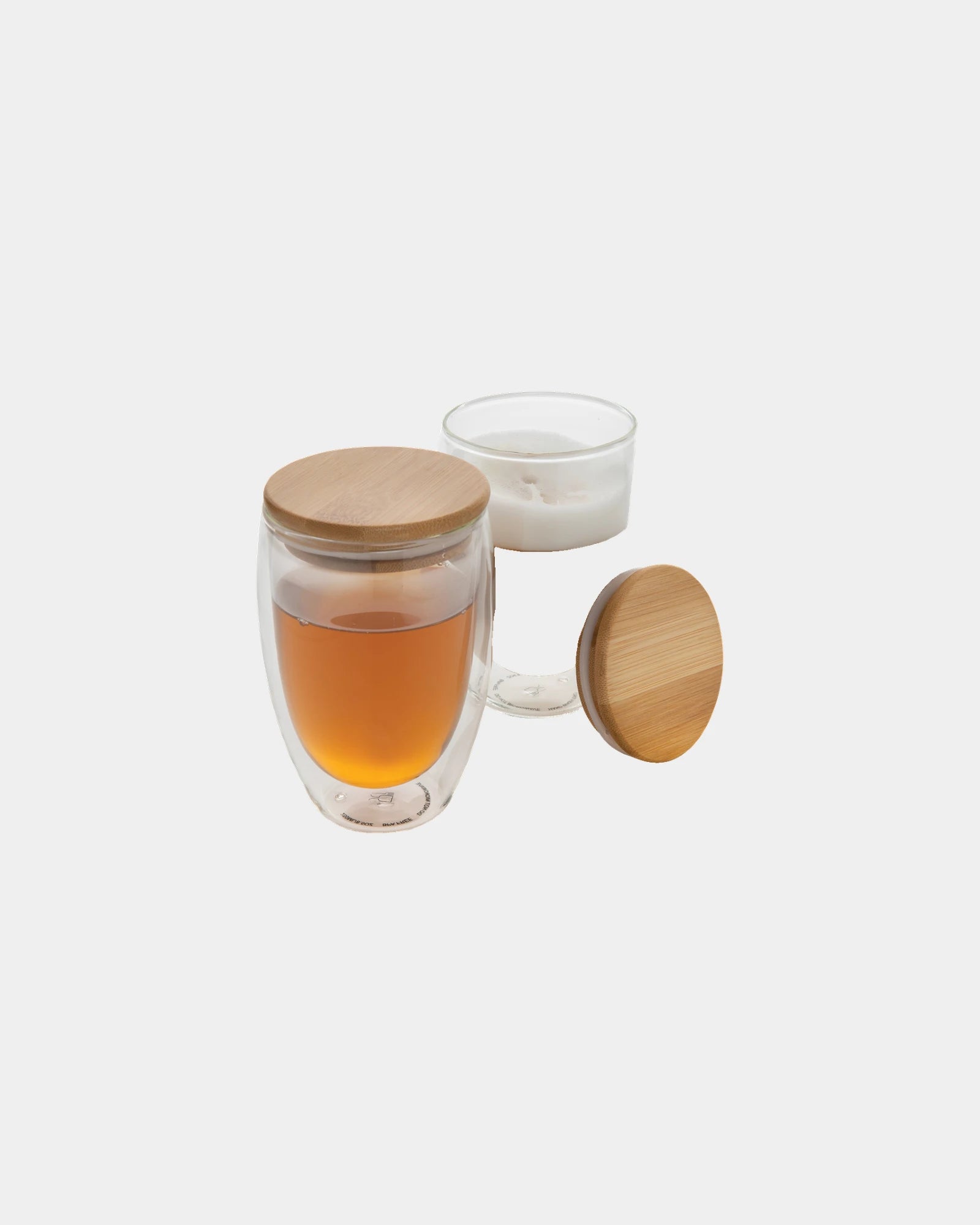 Set de 2 verres double paroi 350ml à personnaliser