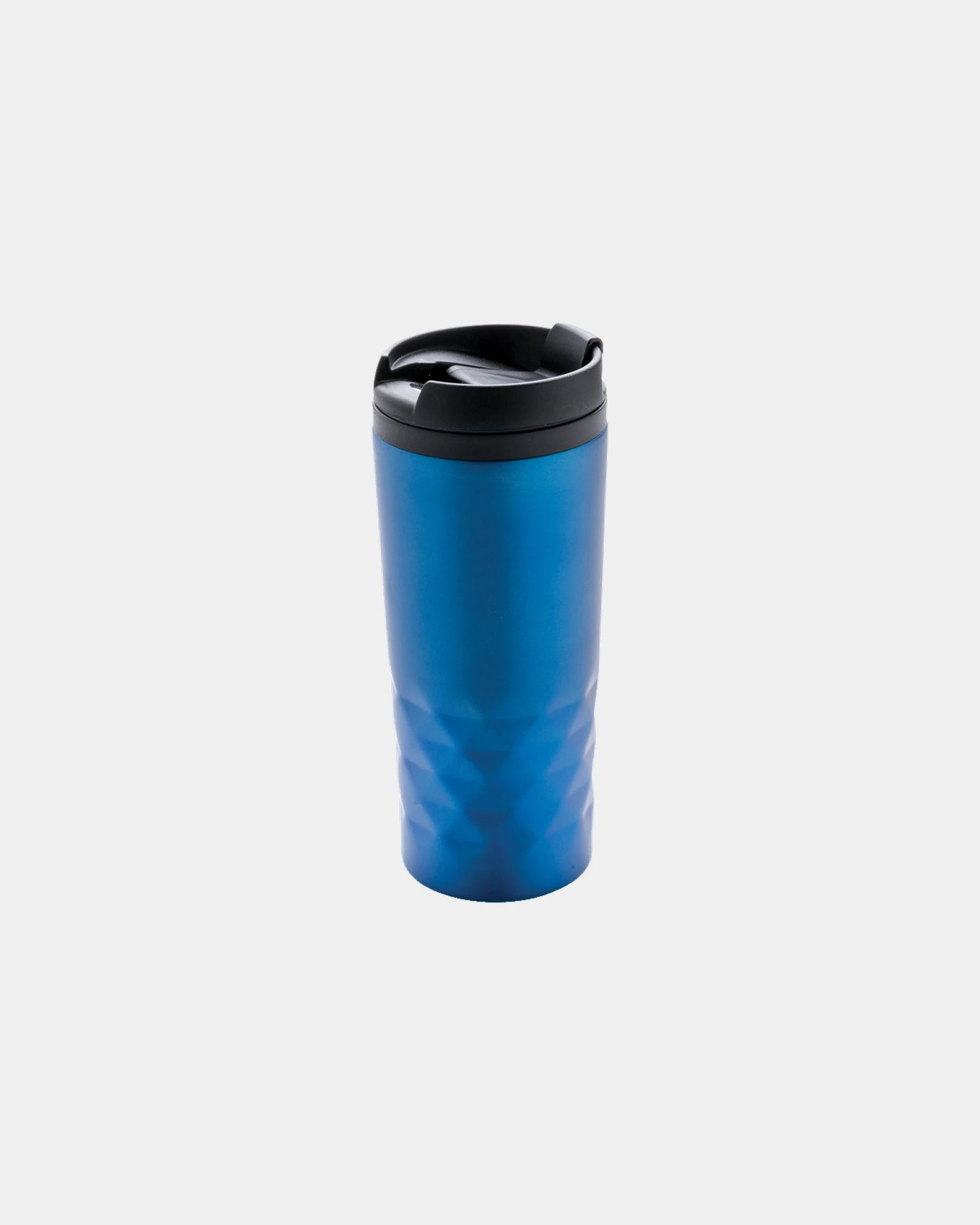 Mug géométrique acier inoxydable 300ml à personnaliser - Bleu