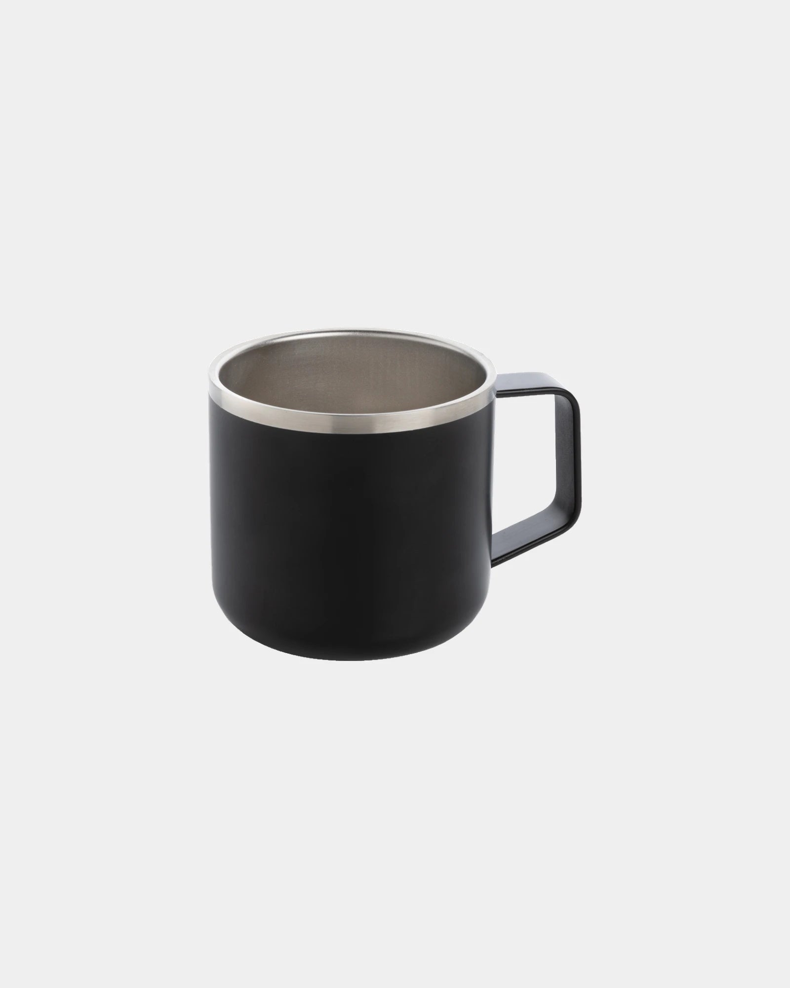 Tasse randonnée inox 350ml à personnaliser - Noir