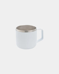 Tasse randonnée inox 350ml à personnaliser - Blanc