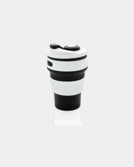 Mug silicone pliable 350ml à personnaliser - Noir