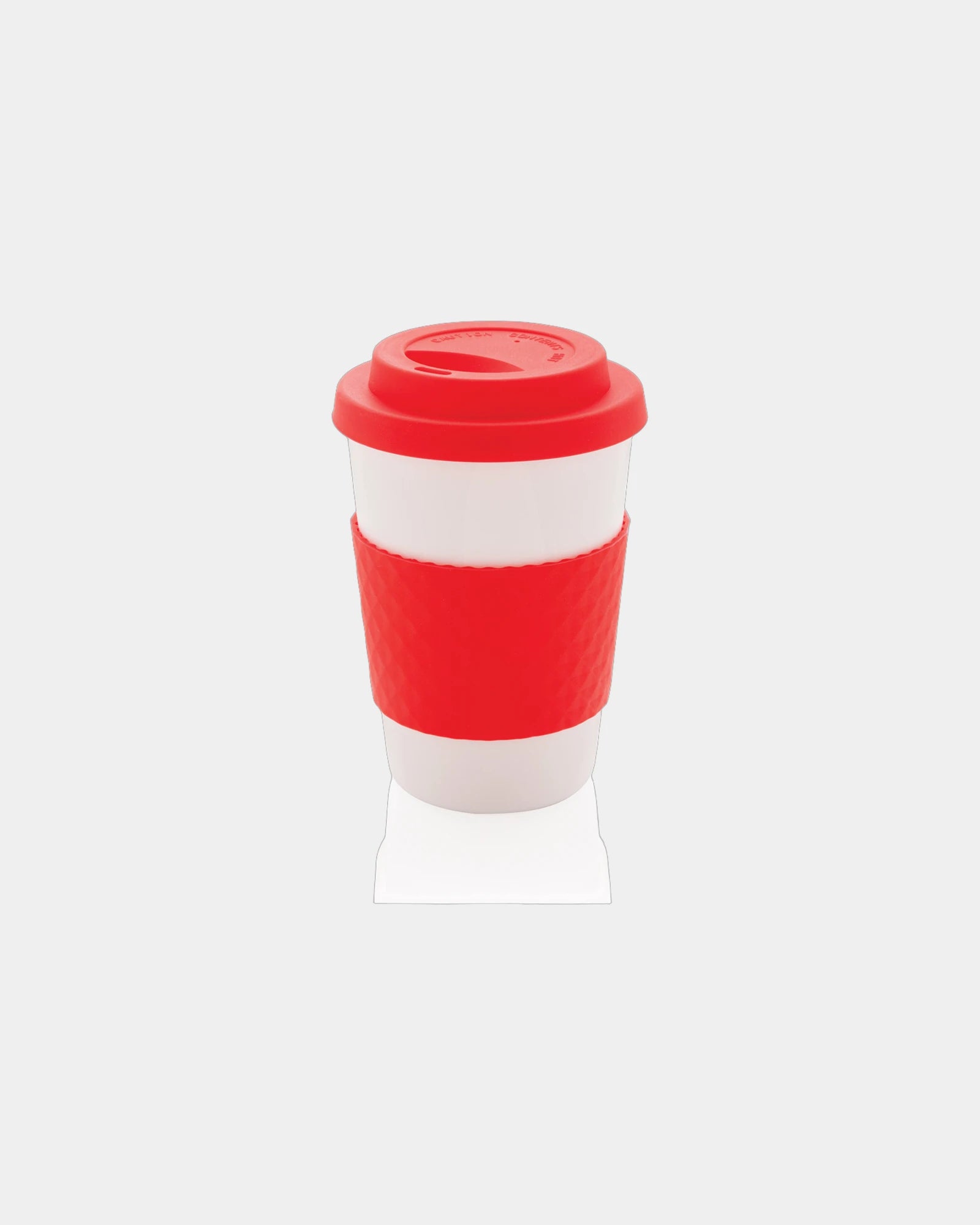 Mug réutilisable PP 270ml à personnaliser - Rouge