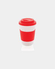 Mug réutilisable PP 270ml à personnaliser - Rouge