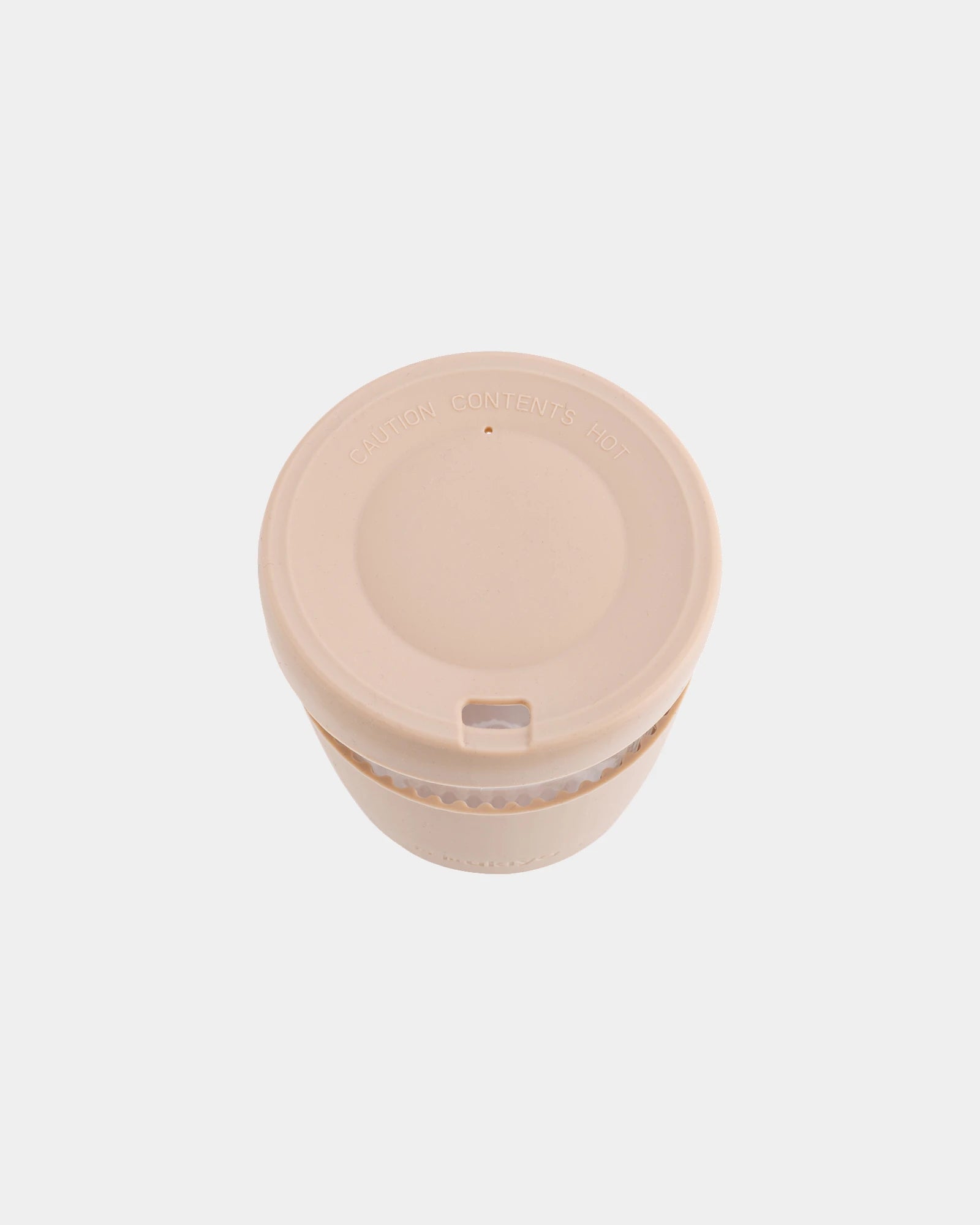 Verre 360ml borosilicaté avec couvercle à personnaliser