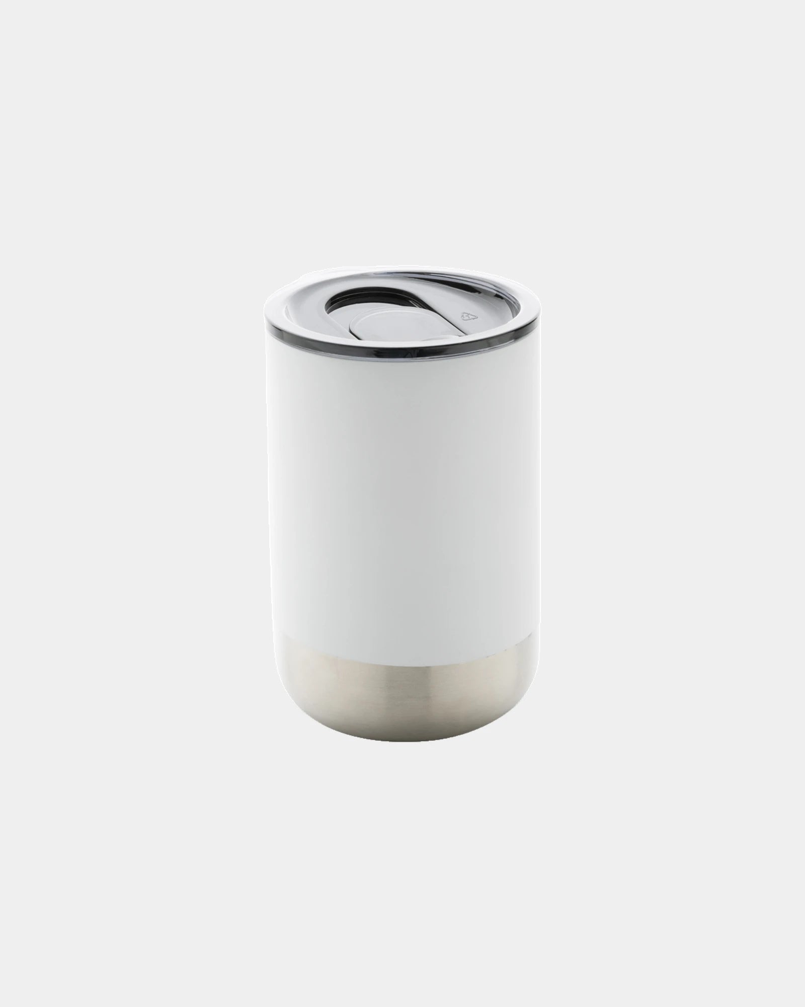Mug en acier inoxydable recyclé 360ml à personnaliser - Blanc