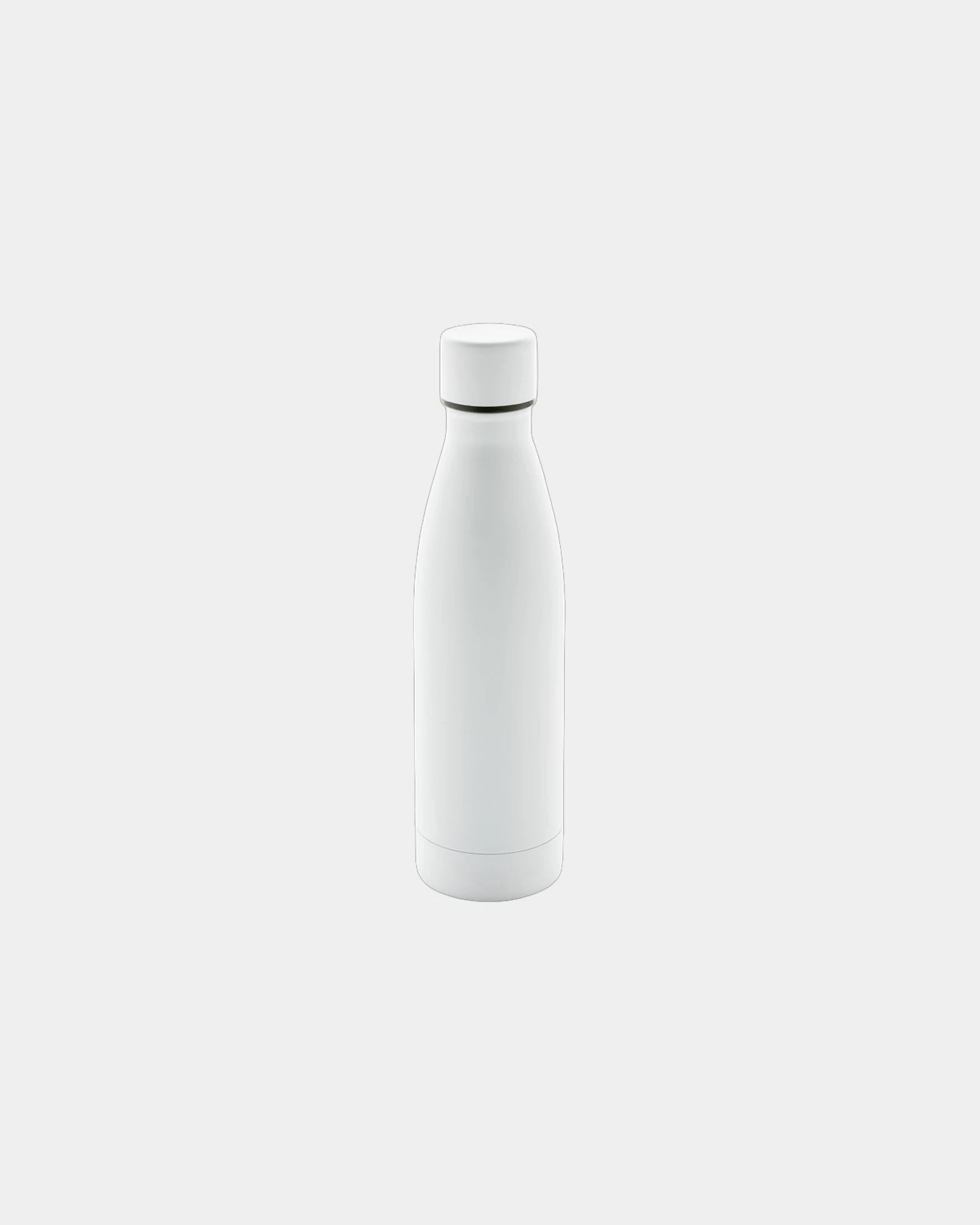 Bouteille isotherme acier inoxydable recyclé 500ml à personnaliser - Blanc
