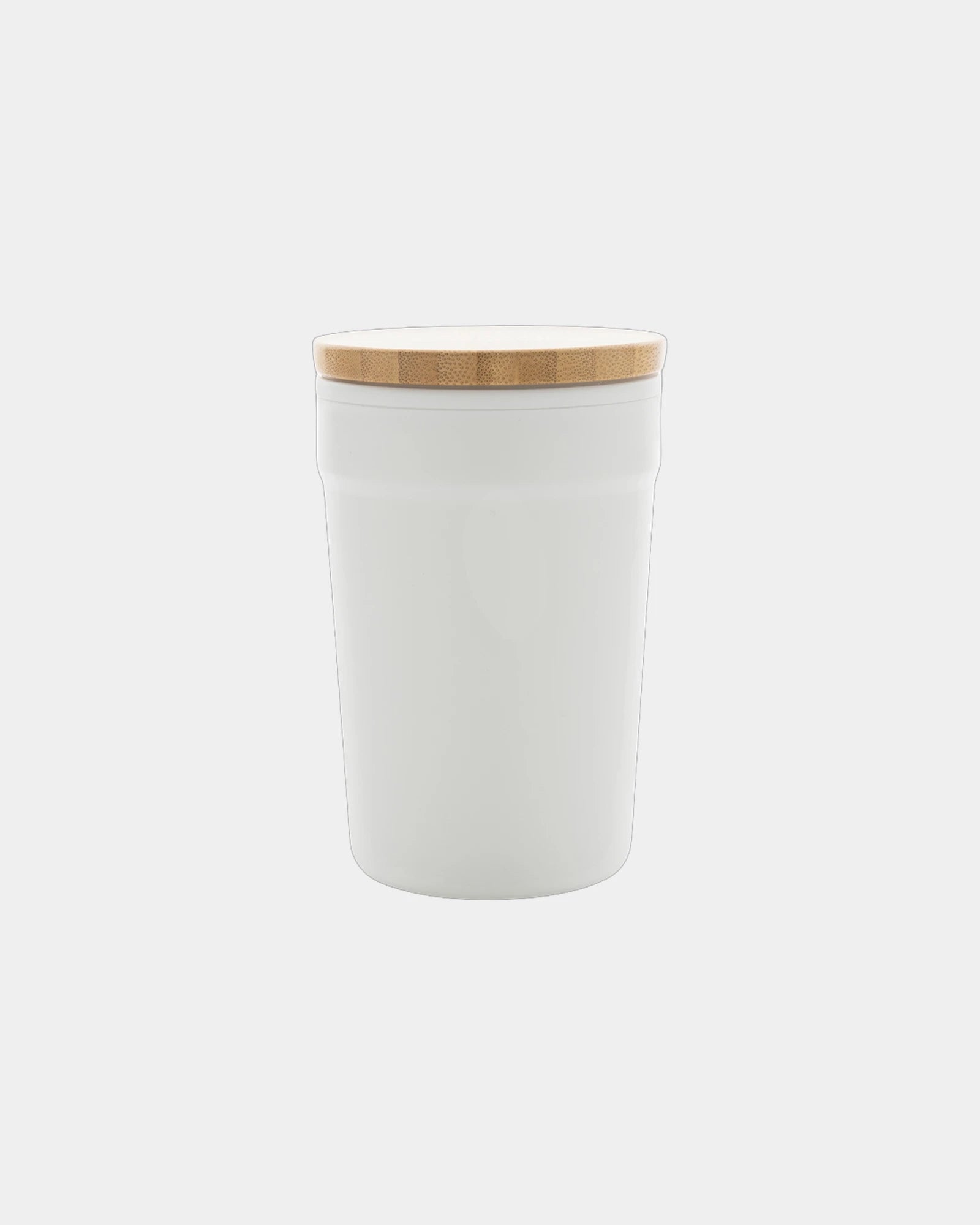 Mug 300ml PP recyclé GRS avec couvercle en bambou à personnaliser - 3