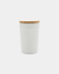 Mug 300ml PP recyclé GRS avec couvercle en bambou à personnaliser - 3