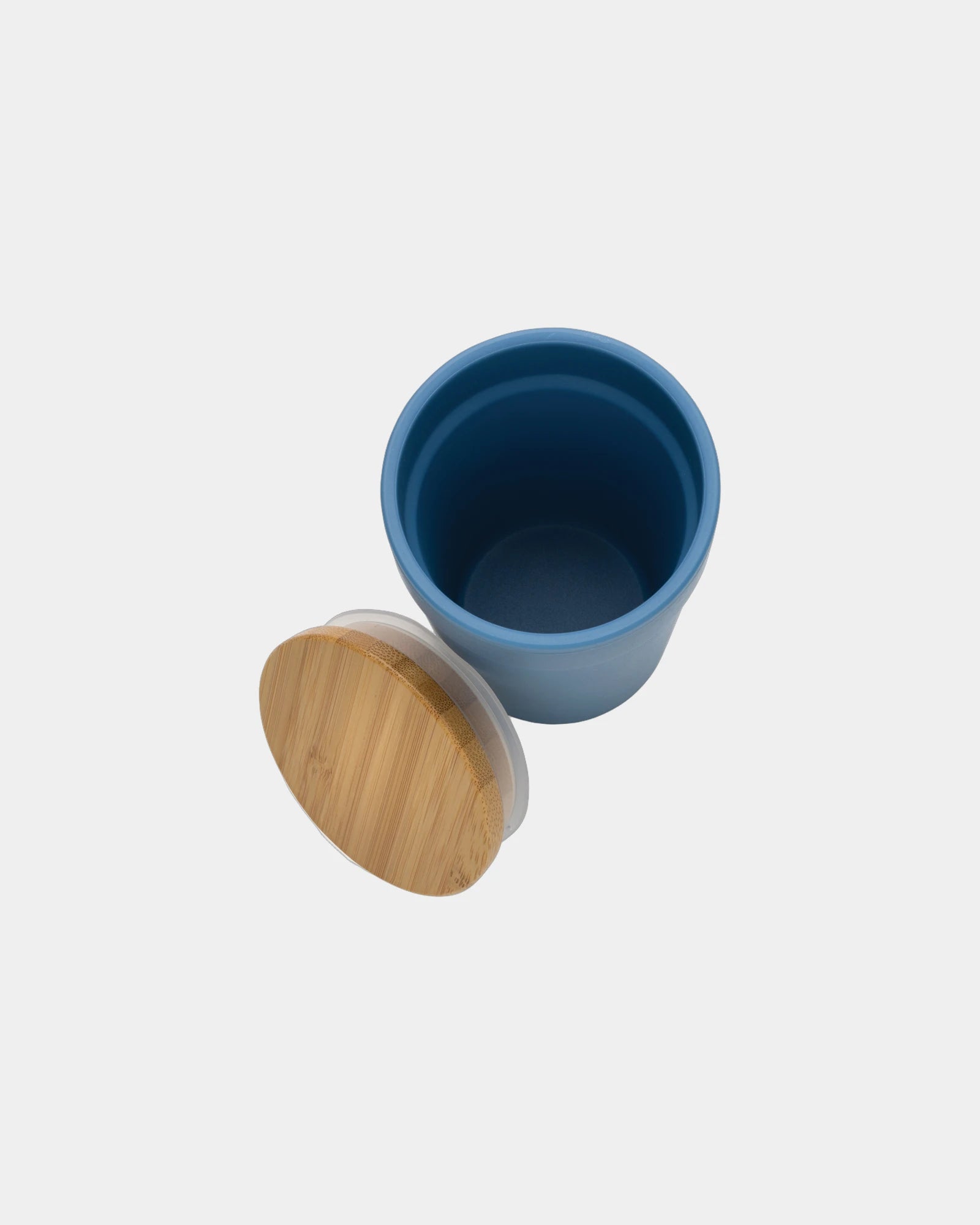 Mug 300ml PP recyclé GRS avec couvercle en bambou à personnaliser - 9