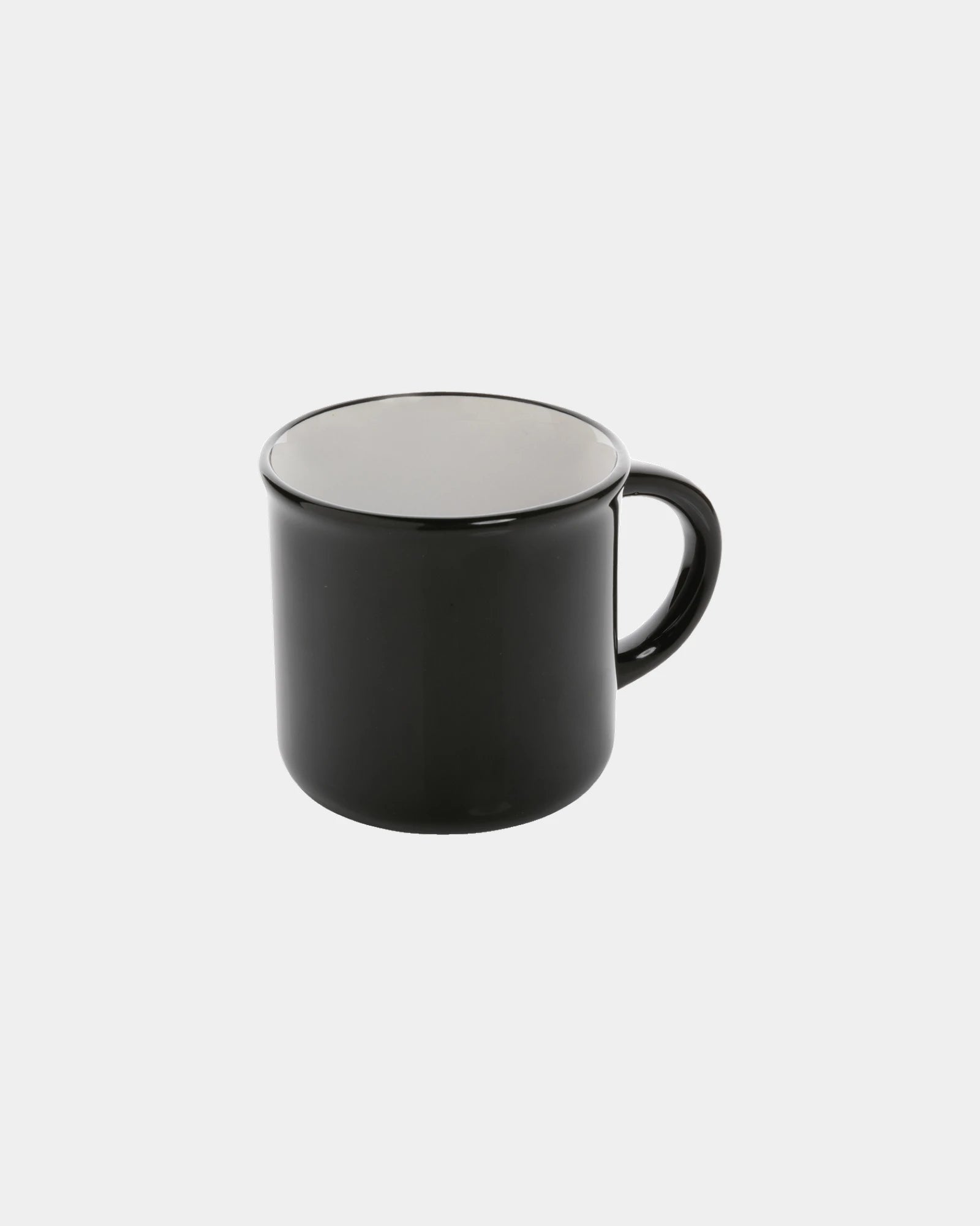 Mug céramique vintage 280ml à personnaliser - Noir