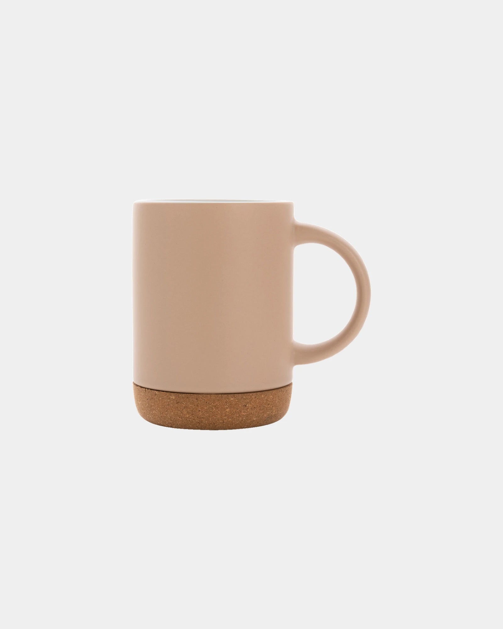 Mug céramique 280ml avec base en liège à personnaliser