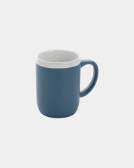 Mug céramique 300ml avec bord blanc à personnaliser - Bleu