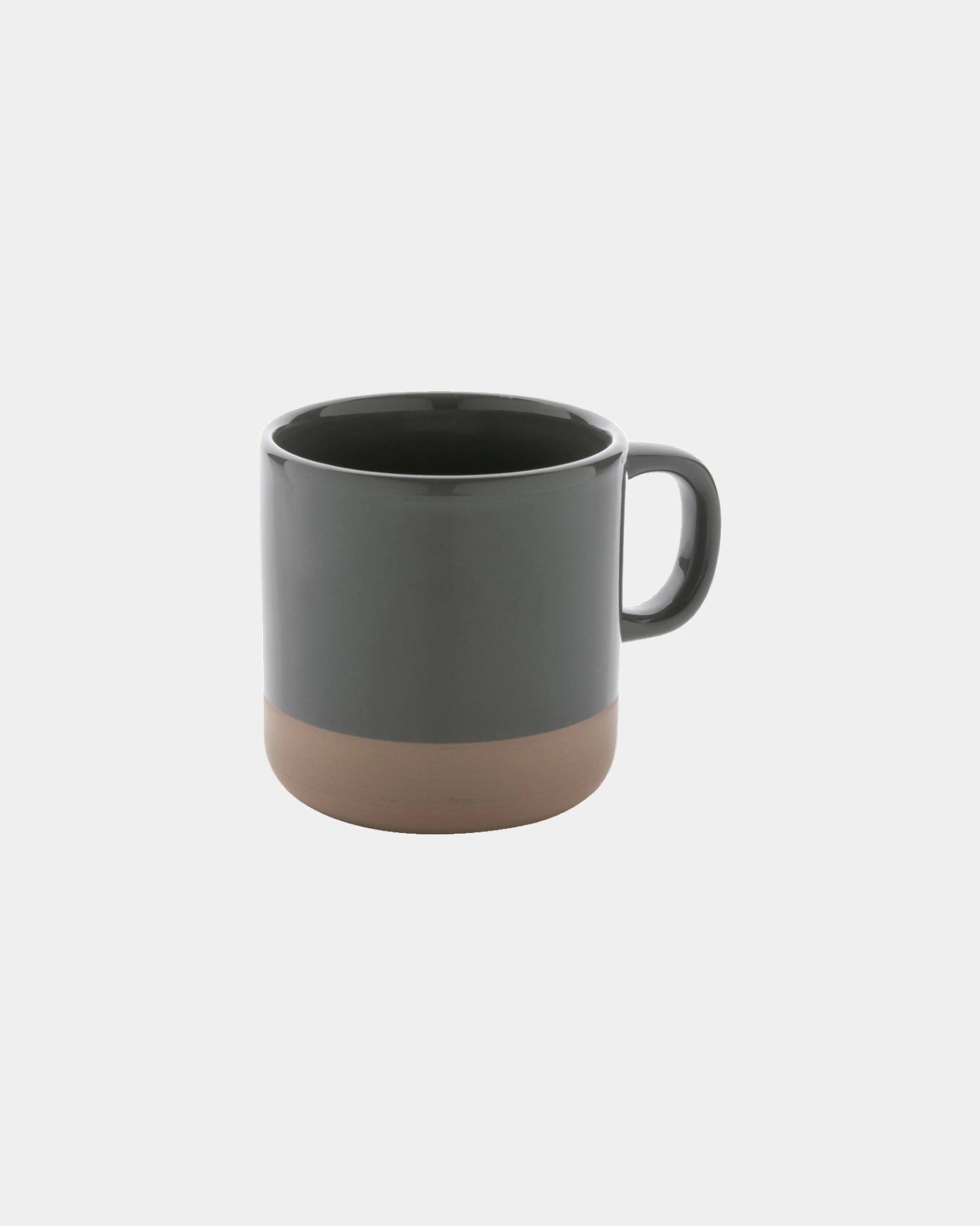 Mug céramique émaillée 360ml à personnaliser - Gris