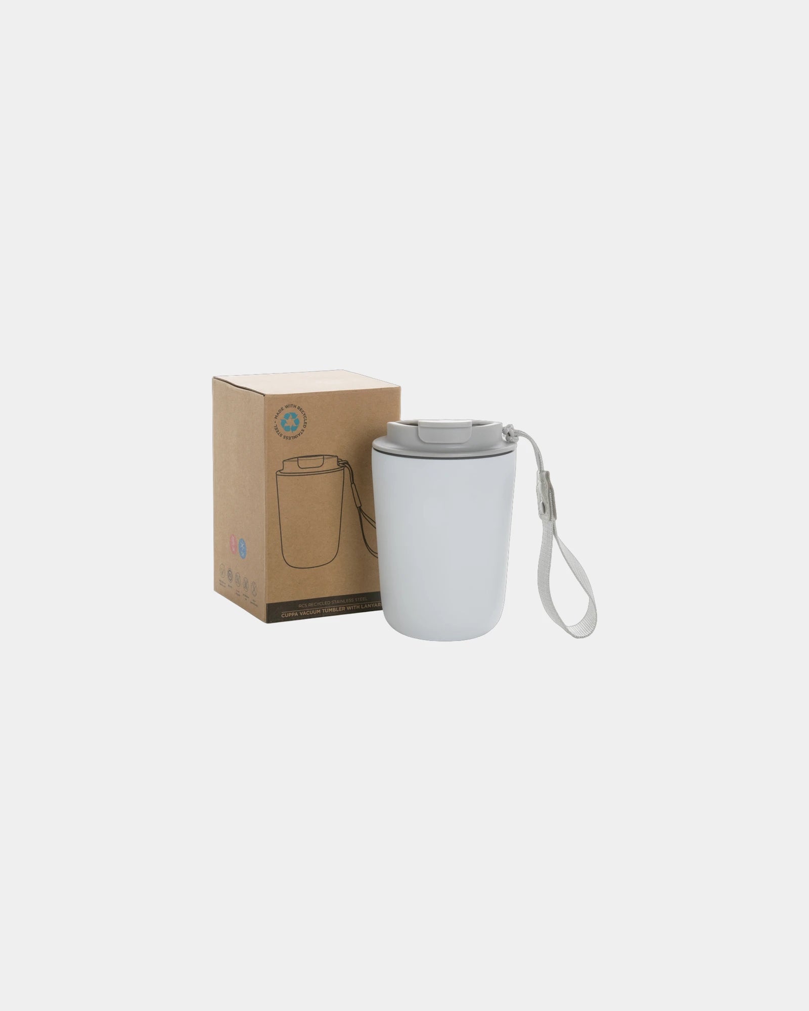 Mug iso en acier inoxydable recyclé 380ml à personnaliser - 7