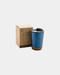 Tasse à café en liège et acier inoxydable à personnaliser