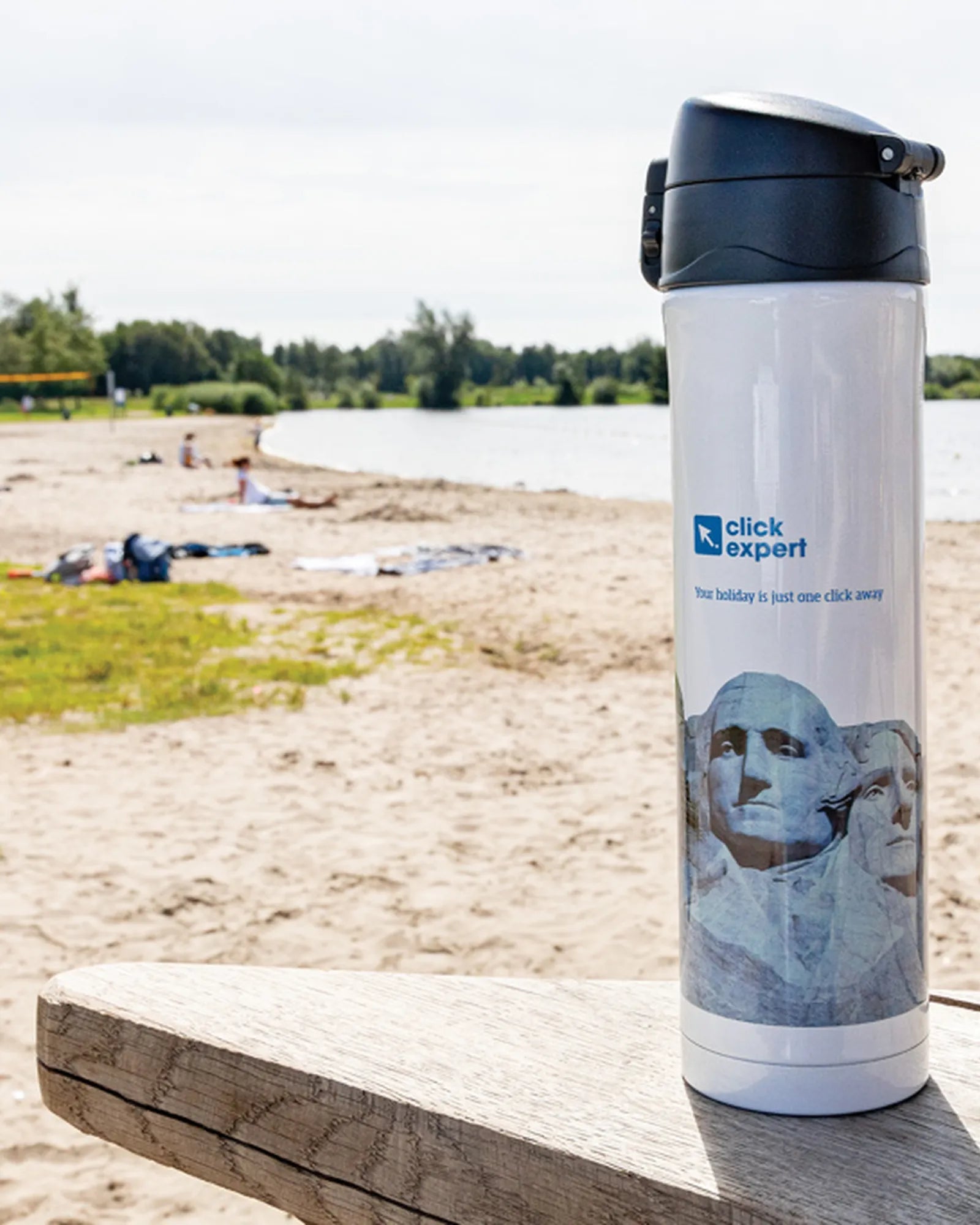 Gourde isotherme acier recyclé 450ml à personnaliser - 18